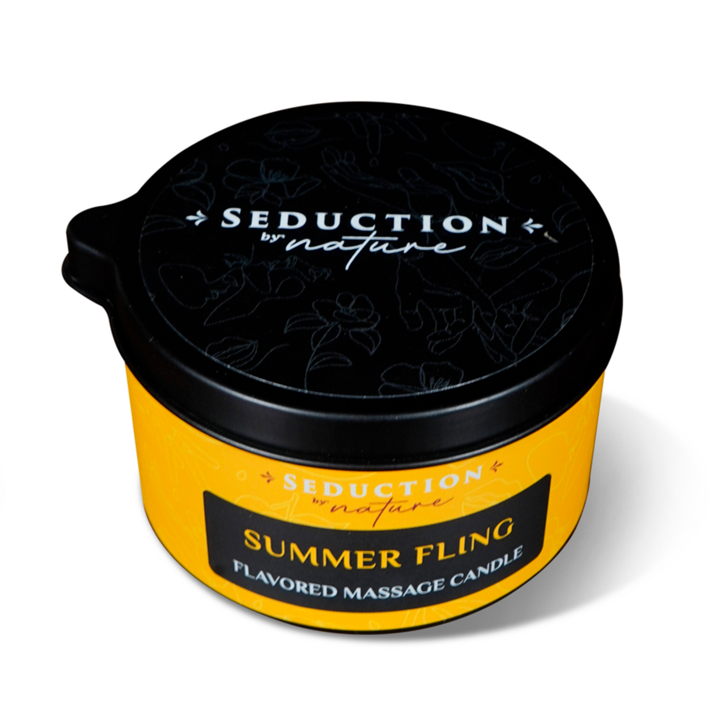 Summer Fling Edible Massage Oil Candle