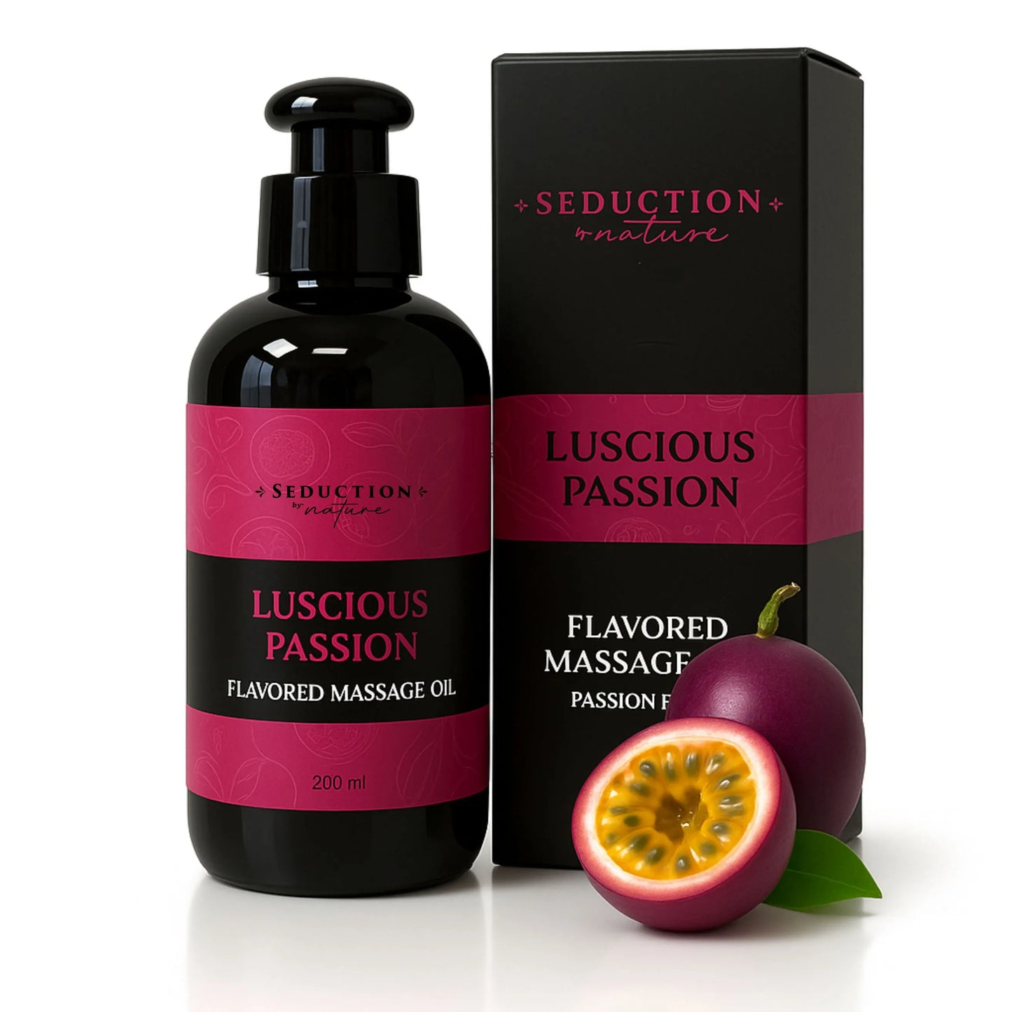 Seduction Nature Luscious Passion flavoured massage oil