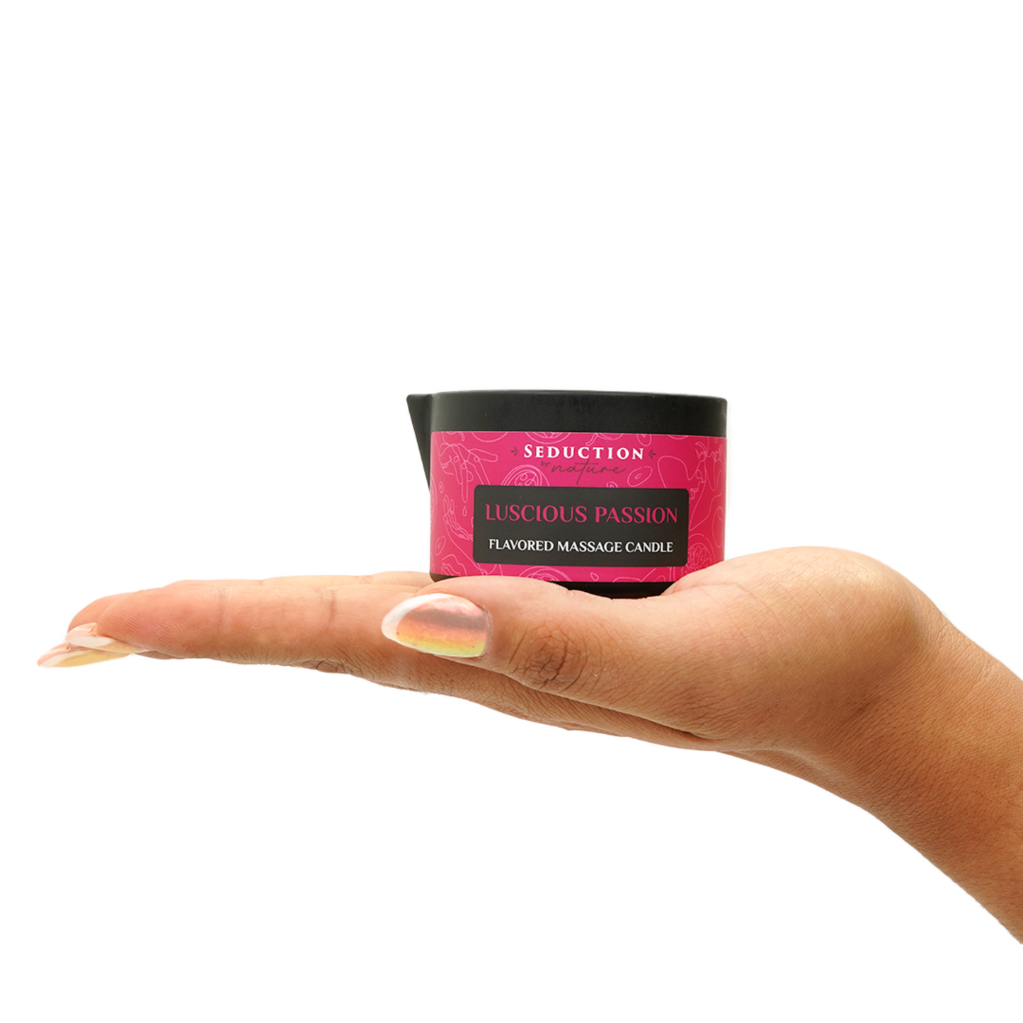 Luscious Passion Edible Massage Oil Candle
