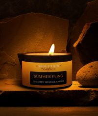 Summer Fling Edible Massage Oil Candle