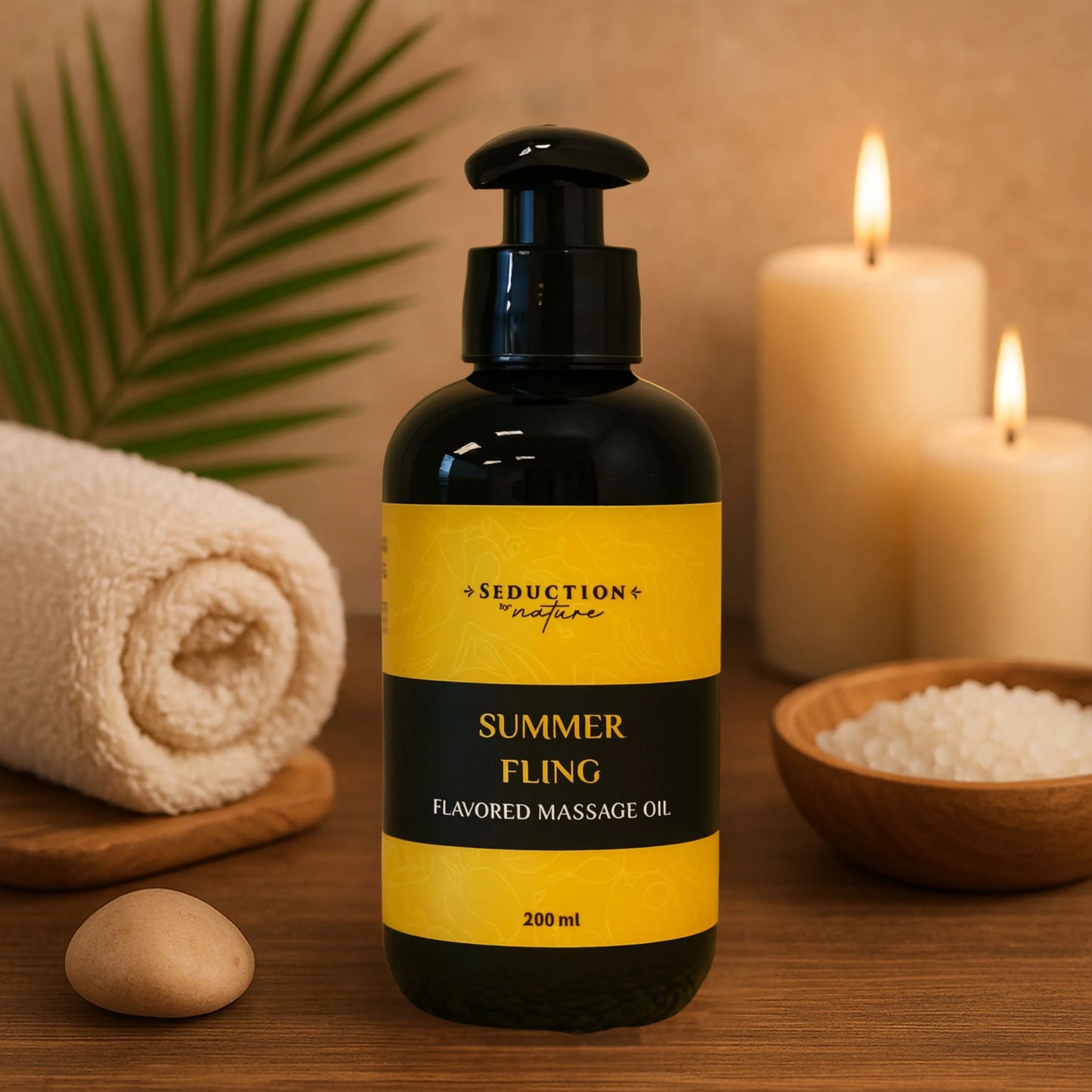 Summer Fling' flavored massage oil