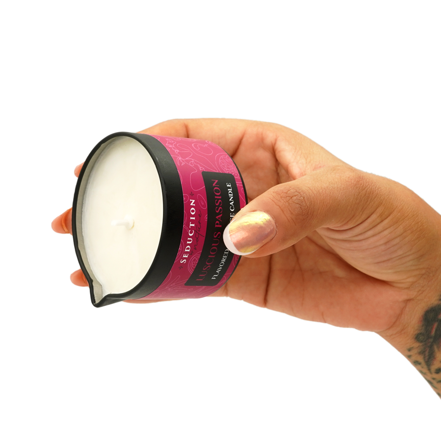 Luscious Passion Edible Massage Oil Candle
