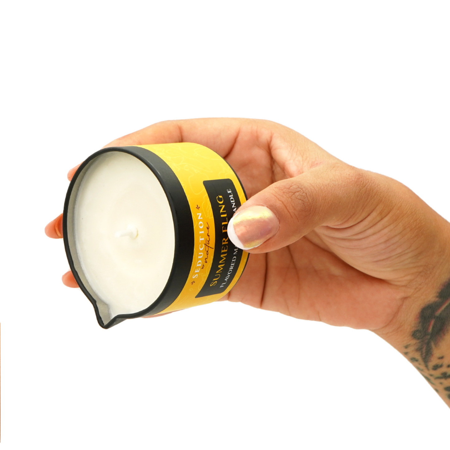 Summer Fling Edible Massage Oil Candle