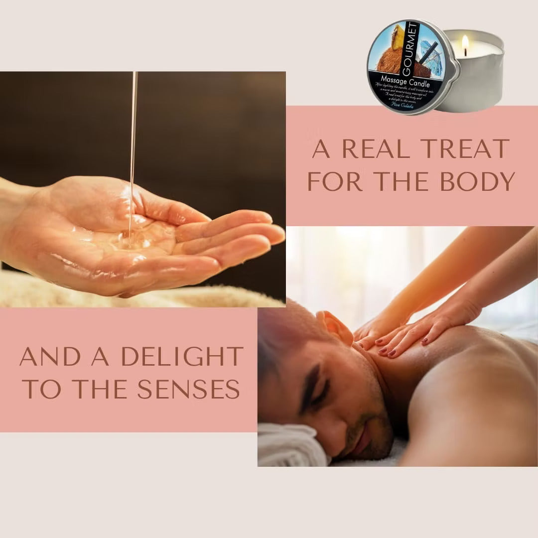 Piña Colada Scent - Massage Candle
