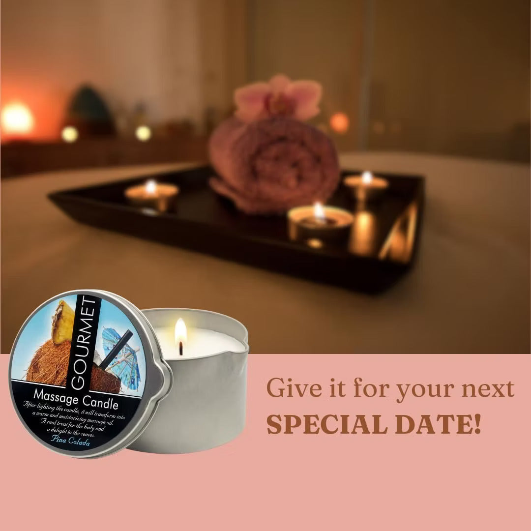 Piña Colada Scent - Massage Candle