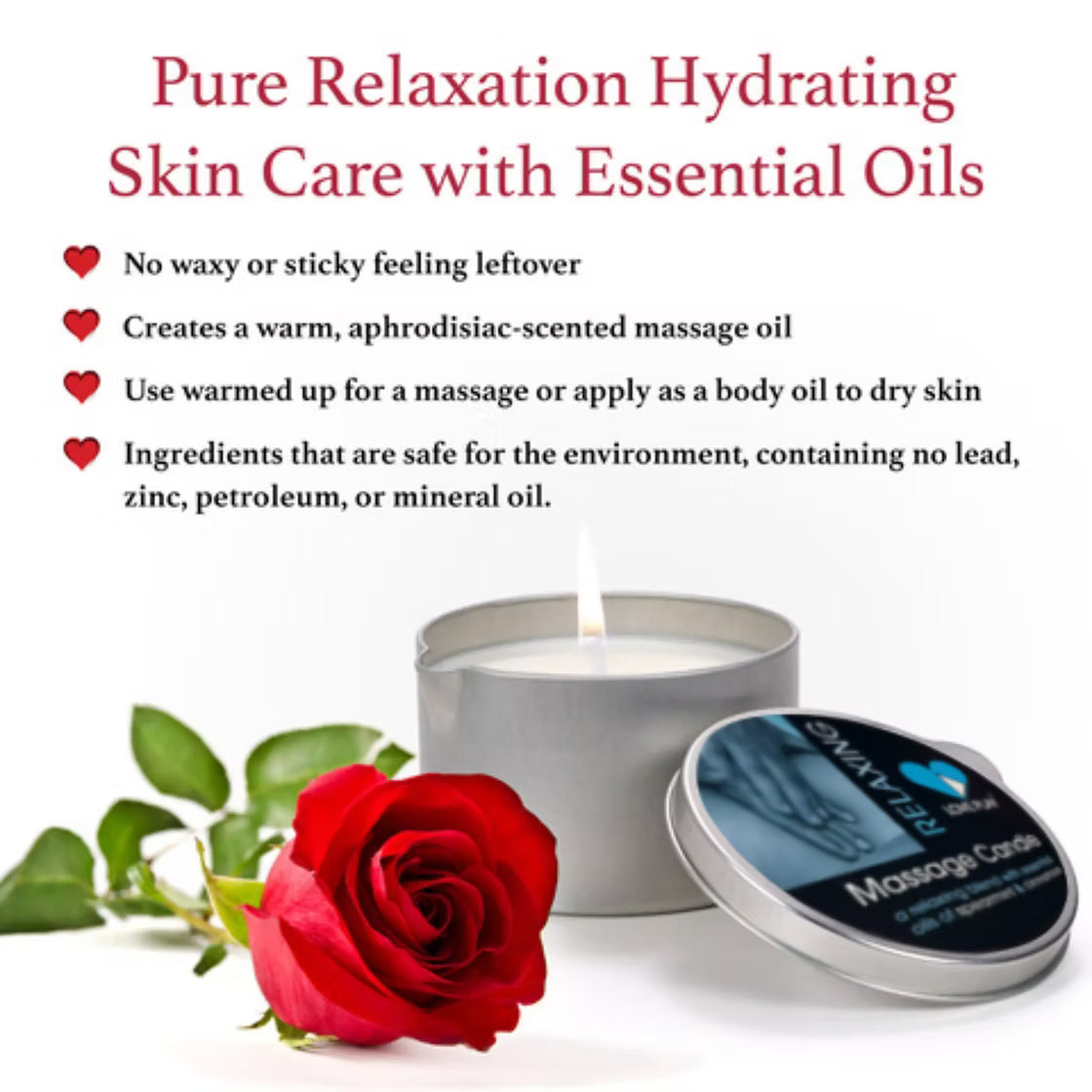 Relaxing Massage Candle