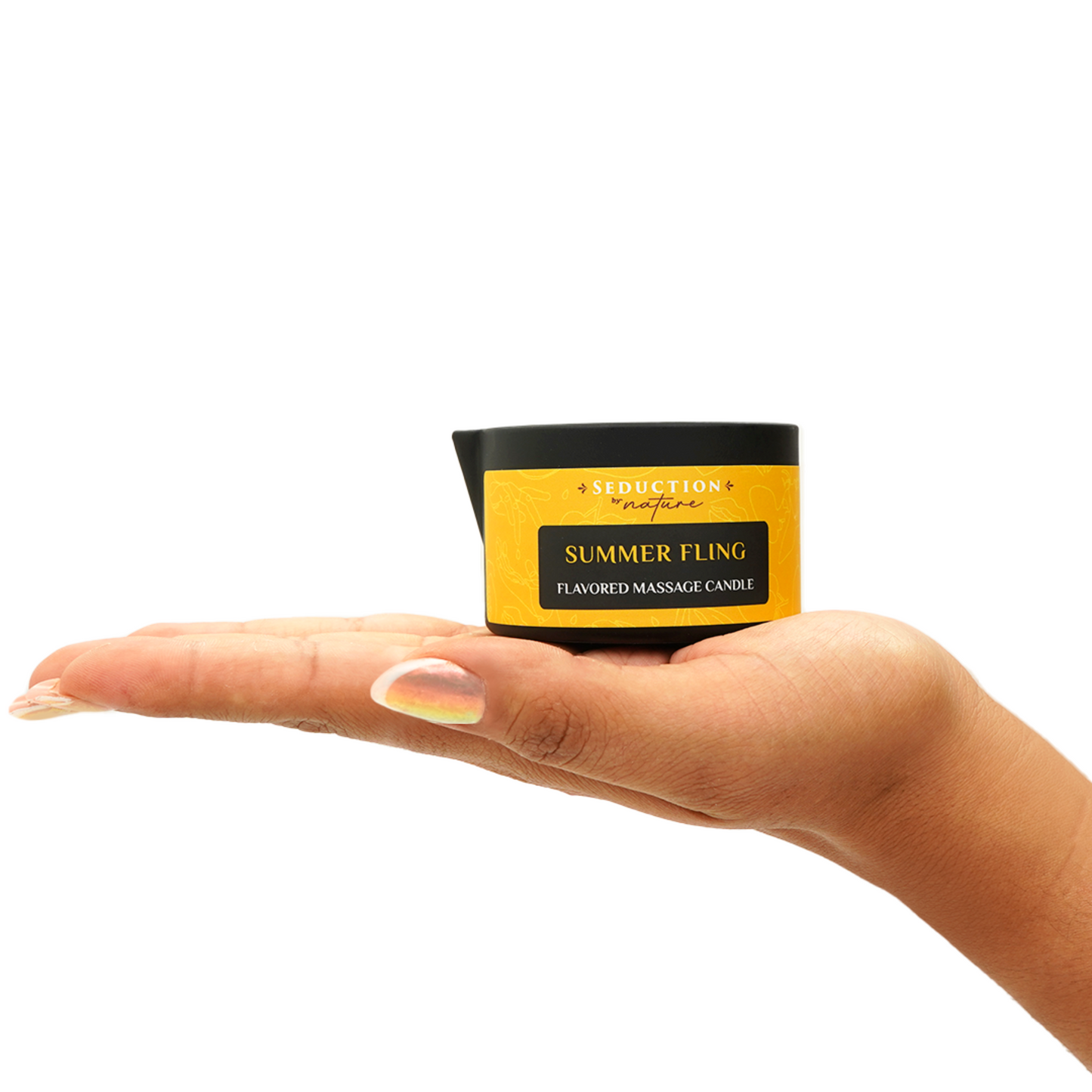 Summer Fling Edible Massage Oil Candle