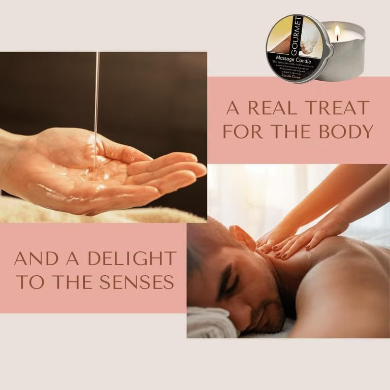 Vanilla Cream Scent - Massage Candle