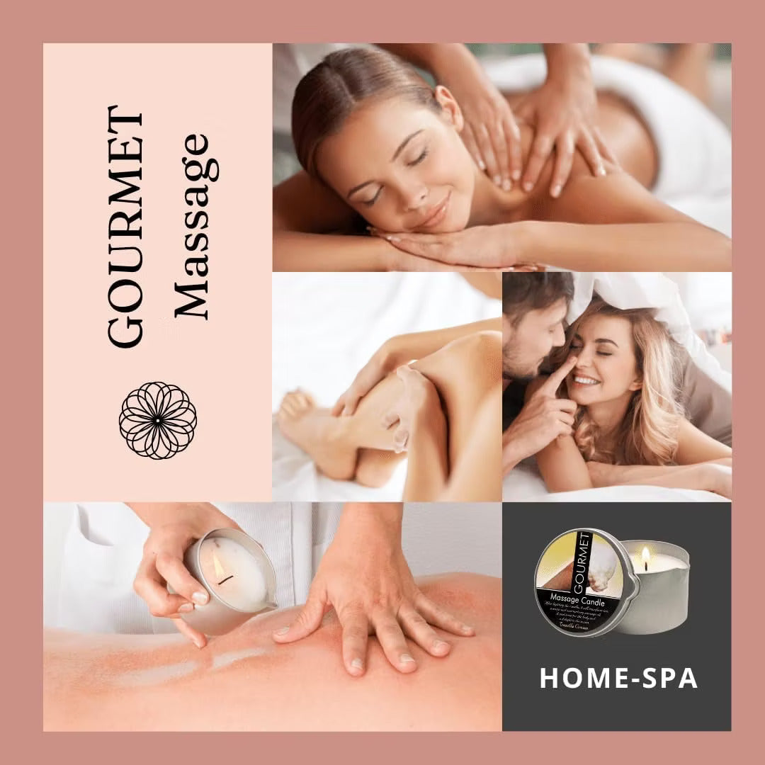 Vanilla Cream Scent - Massage Candle