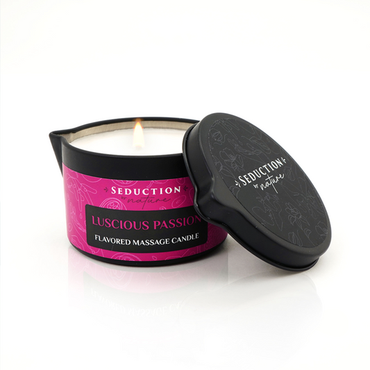 Luscious Passion Edible Massage Oil Candle