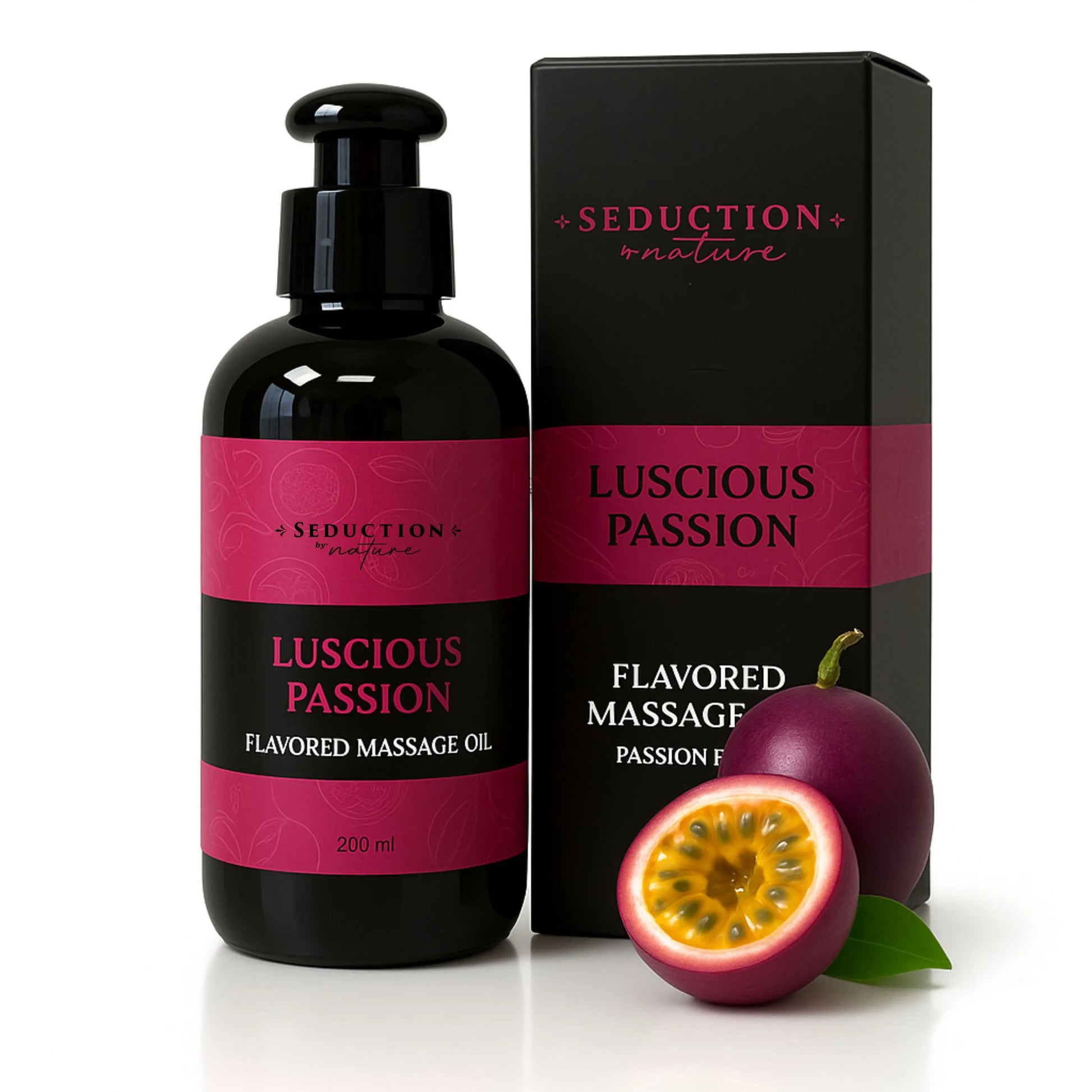 Seduction Nature Luscious Passion flavoured massage oil