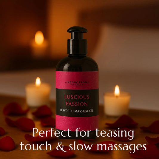 Luscious Passion Edible Massage Oil 